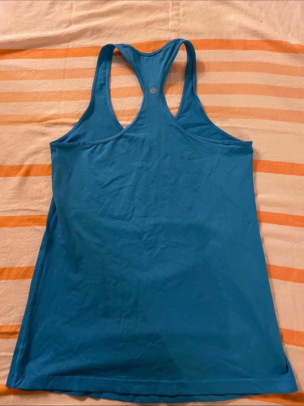 lululemon athletica Teal Racerback Tank Top